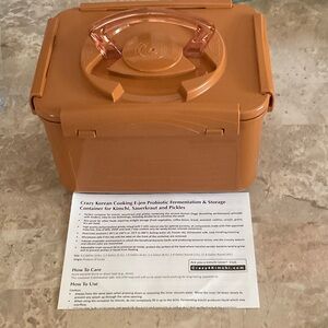 Probiotic Fermentation & Storage Container - Brown